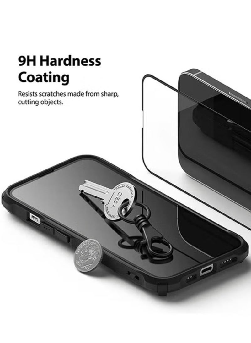 Beyox Tempered Screen Protector for Samsung Galaxy A06 | Tempered Glass Screen Protector 9H Hardness Anti Fingerprint Scratch Resistant Glass - Image 3